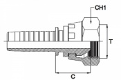 Slangpilaar 1/8" (3,2 mm)